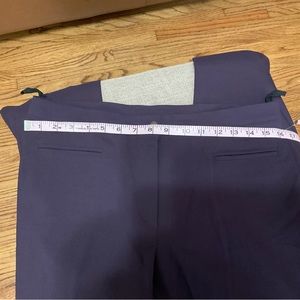 Purple/Plum pants with slits at the bottom. Size 10